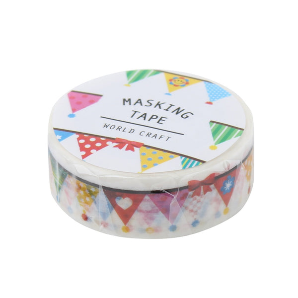 World Craft Colourful Garland Masking Tape