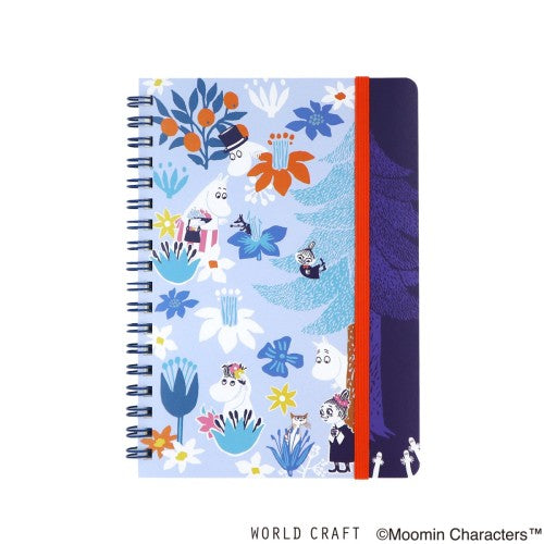 Graph Ruled Notebook (5mm Grid/With Band/B6: 18.3 x 13.2cm)