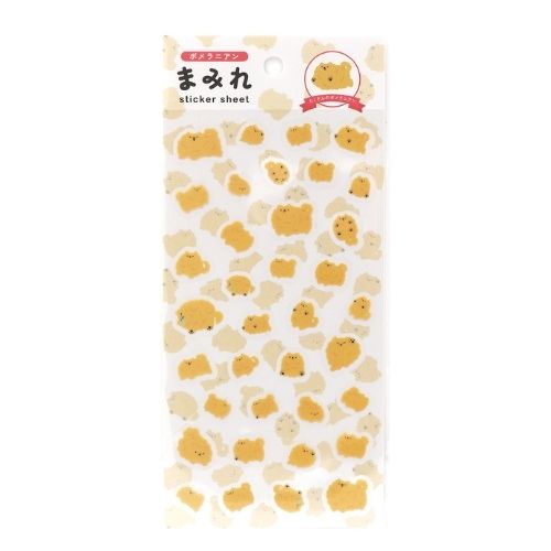 Stickers (PET/Pomeranians/World Craft/Mamire/SMCol(s): Yellow)