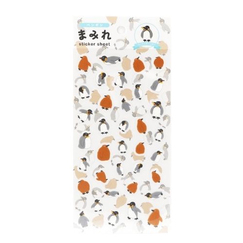 Stickers (PET/Penguins/World Craft/Mamire/SMCol(s): Gray,Brown,Black,White)