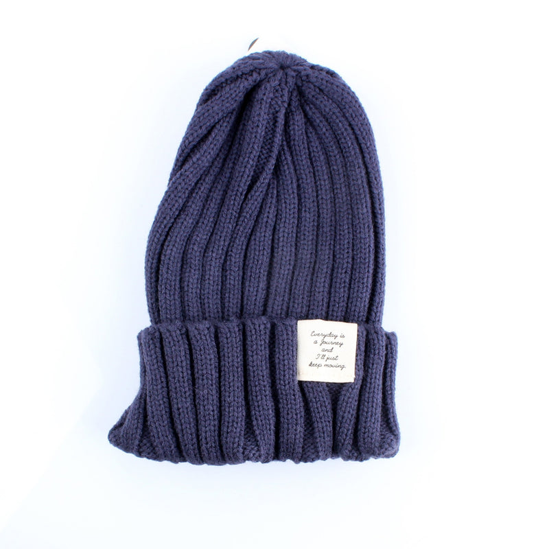 Ribbed Free Size Knit Hat