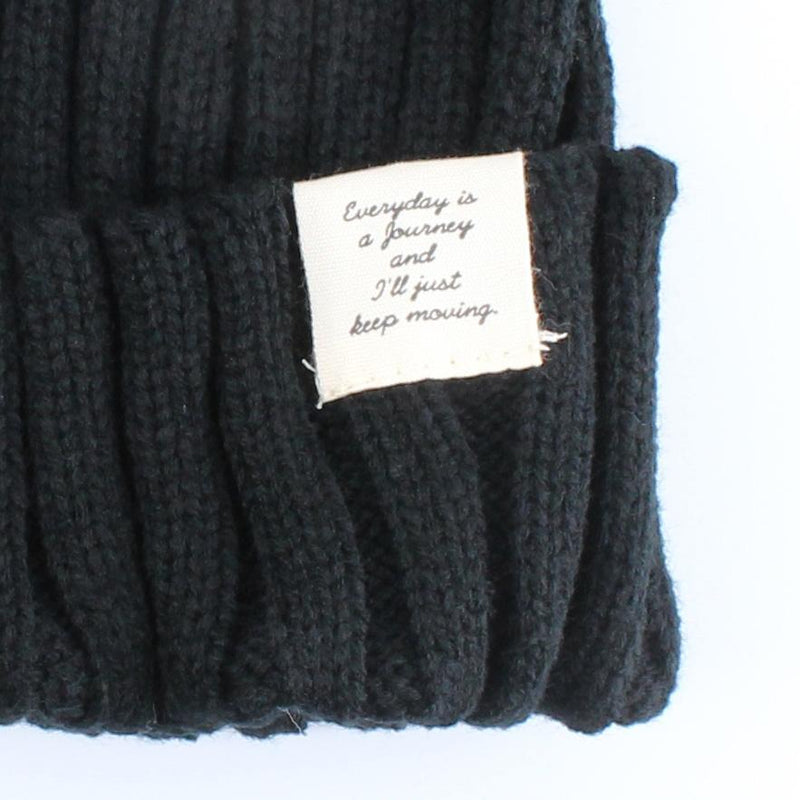 Ribbed Free Size Knit Hat