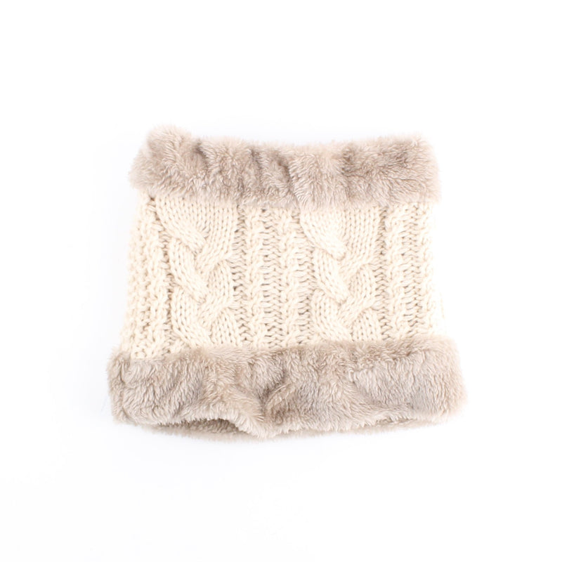 Cable-Knit Neck Warmer