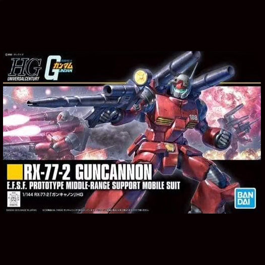 Bandai HGUC 1/144 RX-77-2 Gundam Guncannon 