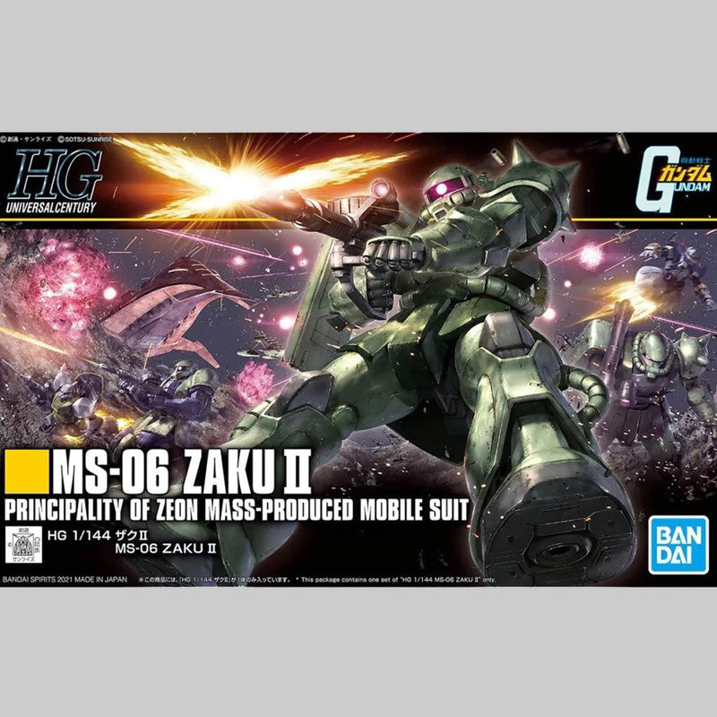 Bandai HGUC 1/144 MS-06 ZAKU II