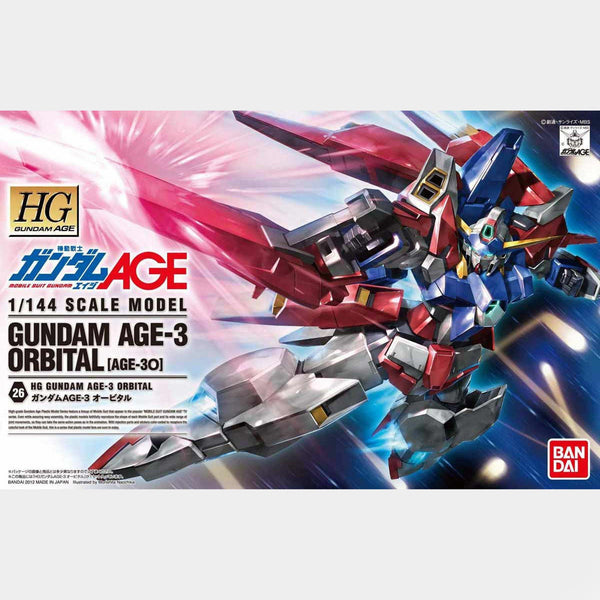 Bandai HG 1/144 AGE AGE-30 Gundam AGE-3 Orbital