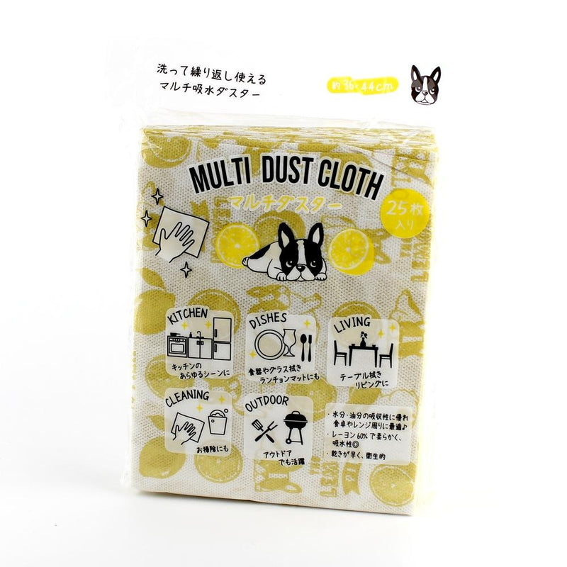 French Bulldog Multipurpose Dust Cloth (25pcs)