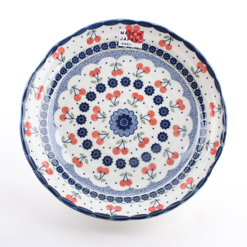 Dish (Porcelain/Curry/Cherry)