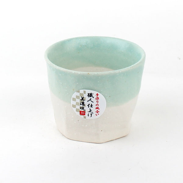 Soba Cup (Ceramic/Also Serves as Teacup/For Dipping Sauce/LT BL*PK/d.8.5cm)