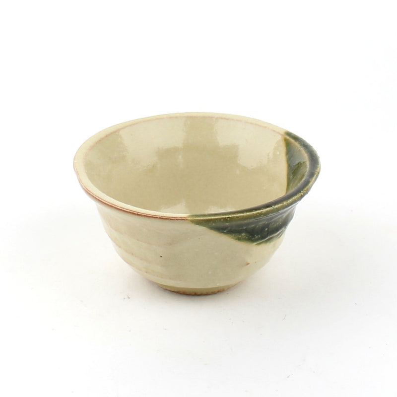 Bowl (Ceramic/WT/GN*BE/GN/d.9.5cm)