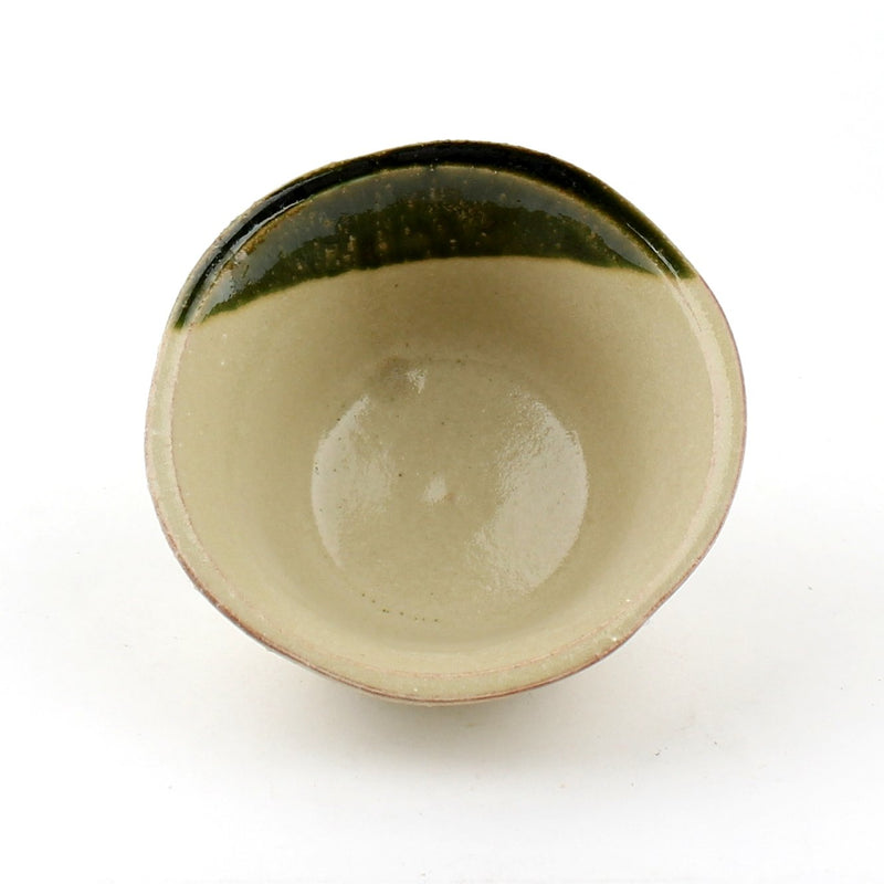 Bowl (Ceramic/WT/GN*BE/GN/d.9.5cm)