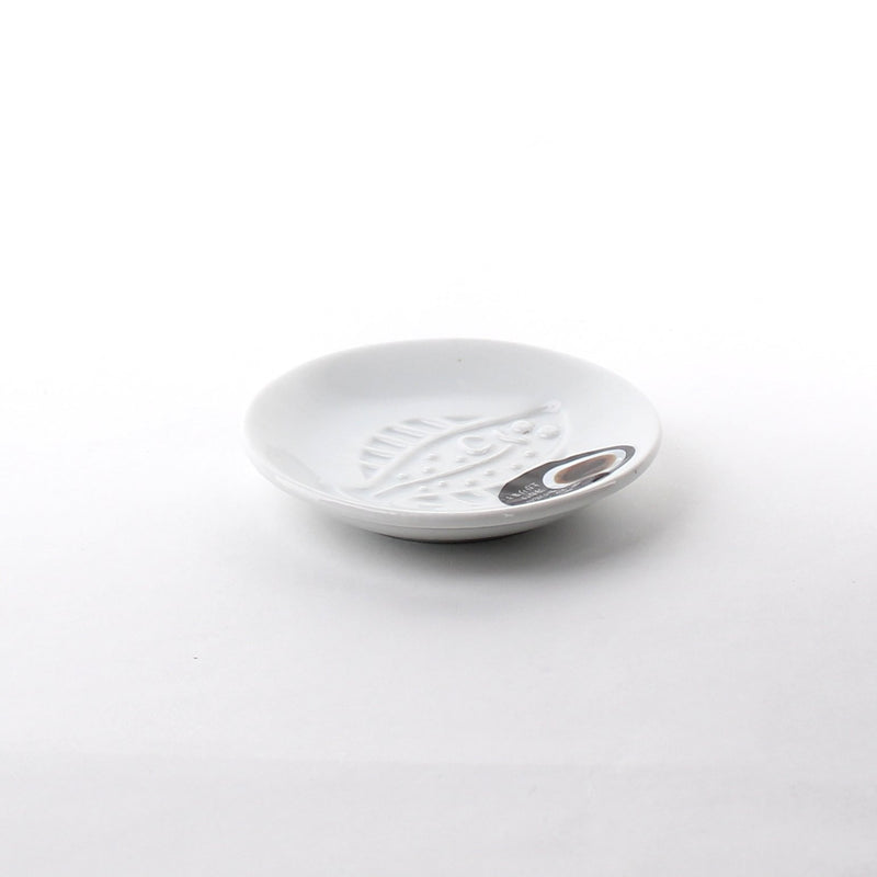 Plate (Porcelain/Soy Sauce/Fish/d.7.5cm)
