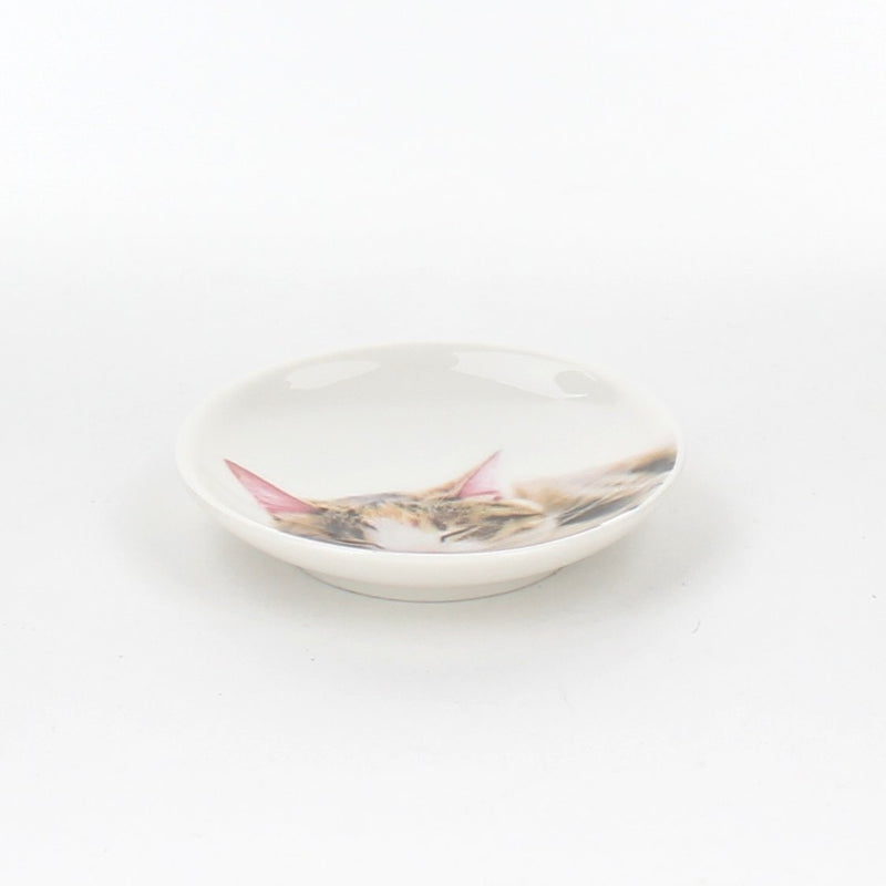 Mini Plate (Porcelain/Koala/Cat/Panda/Seal/d.7.5cm)