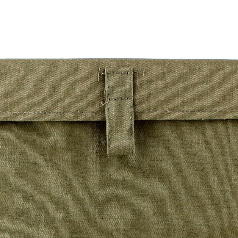Multipurpose Foldable Canvas Storage Box with Lid (Square, 25x25x38cm)