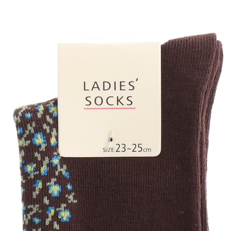 Women Flower Lace Short Socks (23-25 cm)