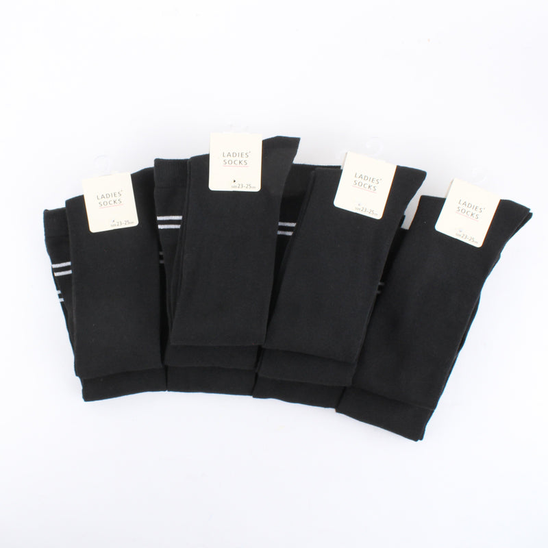 Women Glitter Knee-Length Socks (23-25cm)