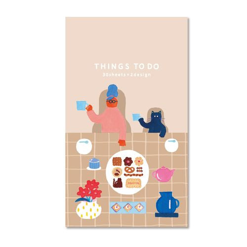 Memo Pad (To-Do List/Healthy Beige/0.7x6.4x11cm/Iroha Publishing/Palette/SMCol(s): Beige)