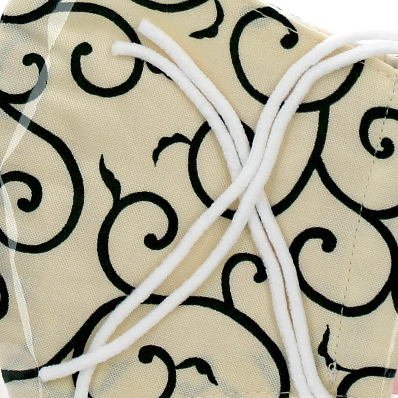 Mask (3D / Arabesque / M / White)