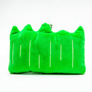 Plushie (Key Chain/Cute Eyes Bento Box: Lunchbox Divider/Palm Size/3x10.5x7cm/Yell/SMCol(s): Green)