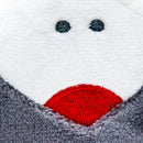 Plushie (Key Chain/Cute Eyes Bento Box: Ume Plum Onigiri/Palm Size/3x9x9cm/Yell/SMCol(s): Grey,White)