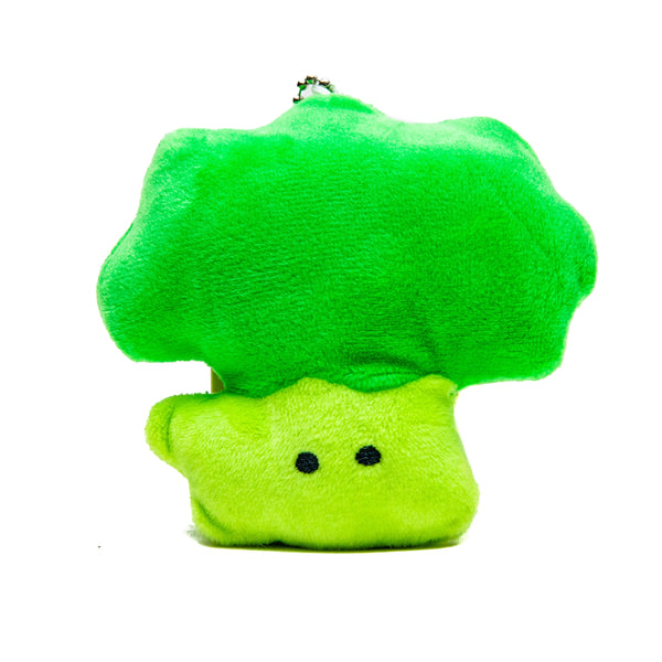 Plushie (Key Chain/Cute Eyes Bento Box: Broccoli/Palm Size/9x8cm/Yell/SMCol(s): Green)