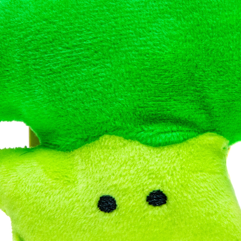 Plushie (Key Chain/Cute Eyes Bento Box: Broccoli/Palm Size/9x8cm/Yell/SMCol(s): Green)