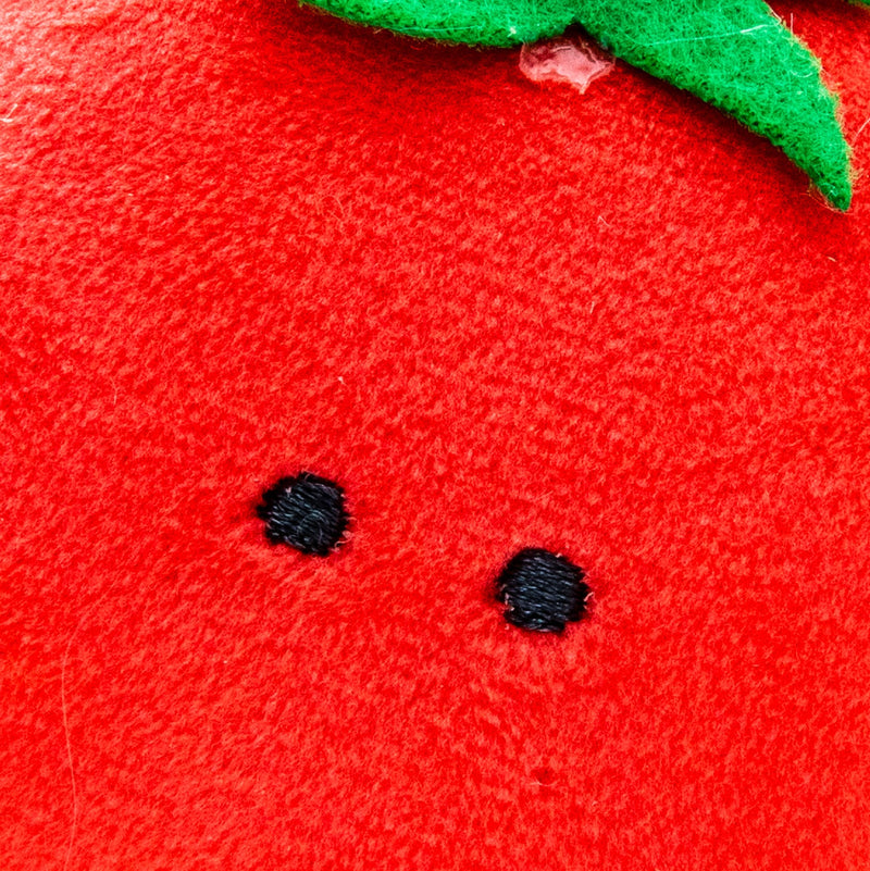Plushie (Key Chain/Cute Eyes Bento Box: Mini Tomato/Palm Size/2x6x8cm/Yell/SMCol(s): Red)