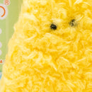 Plushie (Key Chain/Mini/Cute Eyes Side Dishes: Fried Horse Mackerel/Palm Size/4.5x5cm/SMCol(s): Yellow)