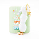 Plushie (Key Chain/Mini/Cute Eyes Side Dishes: Quail Eggs/Palm Size/2x8cm/SMCol(s): White)