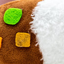 Plushie (Key Chain/Cute Eyes School Lunch: Curry/Palm Size/11x7cm/SMCol(s): Brown,White)