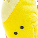 Plushie (Key Chain/Cute Eyes School Lunch: Cut Banana/Palm Size/5x12cm/SMCol(s): Yellow)