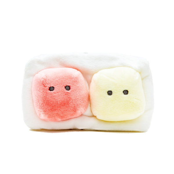 Plushie (Key Chain/Cute Eyes School Lunch: Strawberry Jam & Margarine Packet/Palm Size/10x7cm/SMCol(s): Red,White)