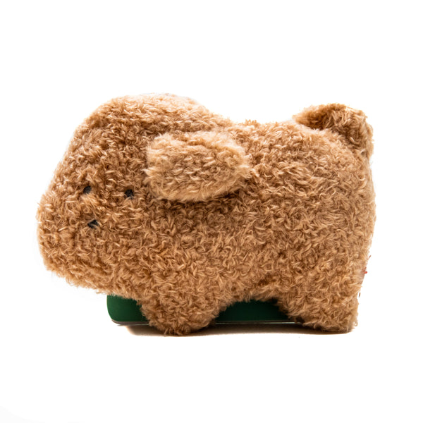 Plushie (Key Chain/Cute Eyes Dogs & Cats: Toy Poodle/Palm Size/3.3x9.8cm/SMCol(s): Brown)