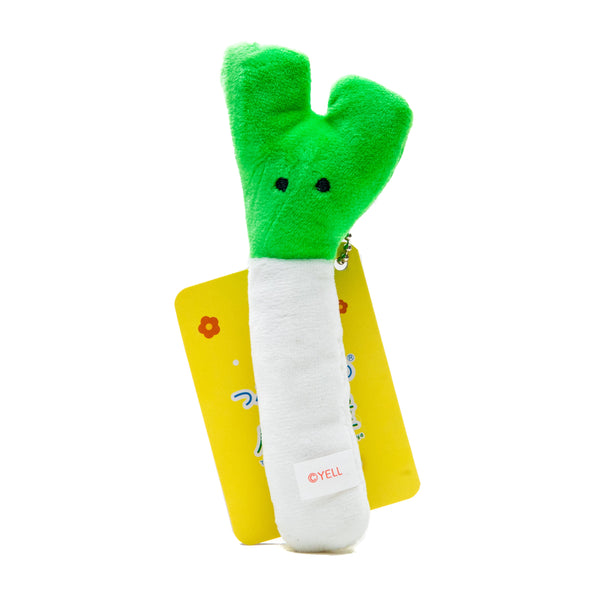 Plushie (Key Chain/Cute Eyes Vegetable Shop: Green Onion/Palm Size/5.5x14cm/SMCol(s): Green,White)