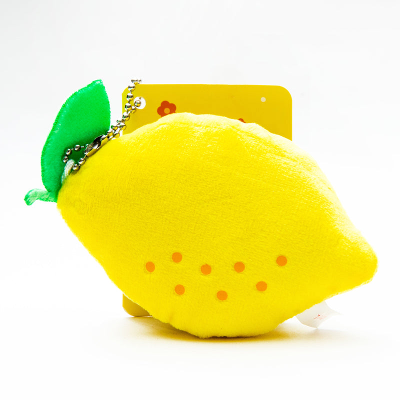 Plushie (Key Chain/Cute Eyes Vegetable Shop: Lemon/Palm Size/7x10cm/SMCol(s): Yellow)