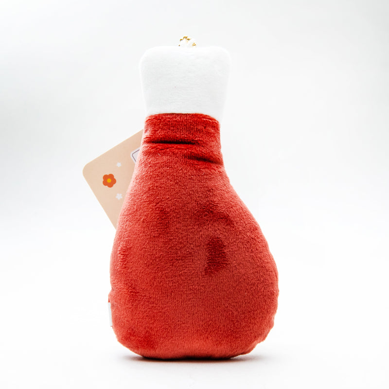 Plushie (Key Chain/Cute Eyes Side Dishes: Ketchup/Palm Size/3x7.5x14cm/Yell/SMCol(s): Red,White)