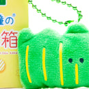 Plushie (Key Chain/Mini/Cute Eyes Bento Box: Lunchbox Divider/Palm Size/5.5x3cm/SMCol(s): Green)