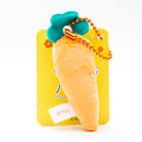 Plushie (Key Chain/Mini/Cute Eyes Vegetable Shop: Carrot/Palm Size/2x2.5x8cm/Yell/SMCol(s): Orange)