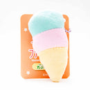 Plushie (Key Chain/Mini/Cute Eyes Fast Food: Double-Scoop Ice Cream/Palm Size/2x3x7cm/Yell/SMCol(s): Blue,Pink,Yellow)