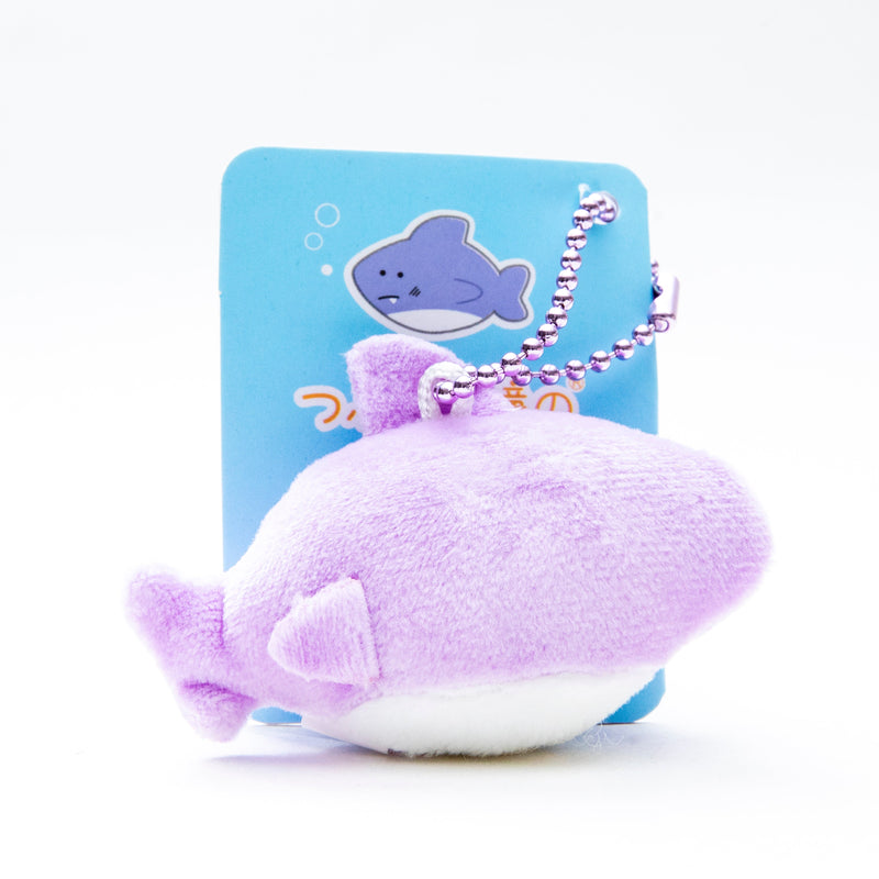 Plushie (Key Chain/Mini/Cute Eyes Aquarium: Shark/Palm Size/6x4cm/SMCol(s): Purple)