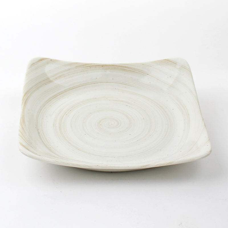 Swirl/Square 18 cm Ceramic Square Dish