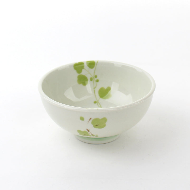 Leaf 11.5 cm Ceramic Rice Bowl