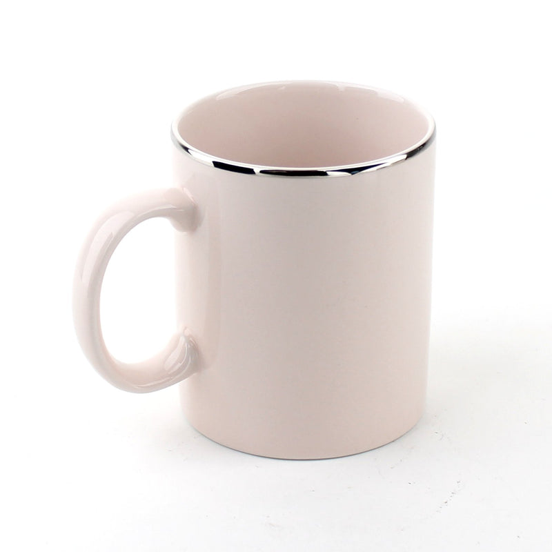 Pink Platinum 11.5 cm Ceramic Mug