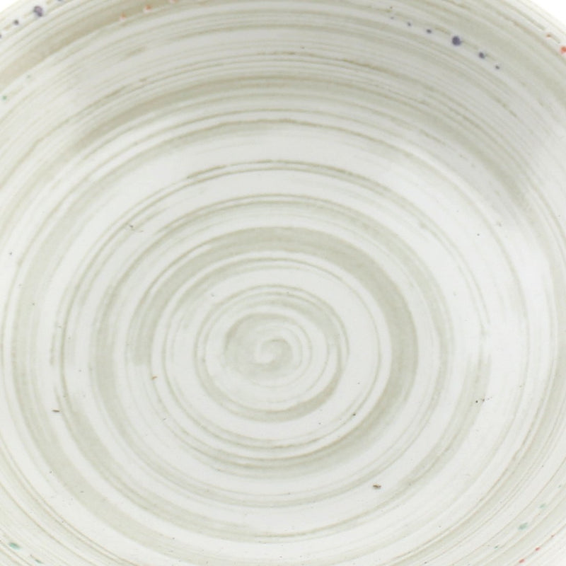 Swirl/Dots 17 cm Ceramic Bowl