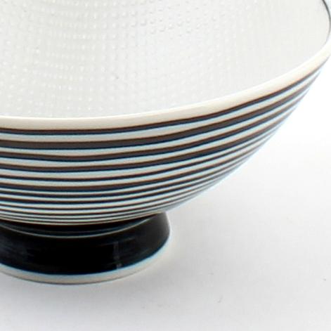 Swirl 14.5 cm Ceramic Rice Bowl