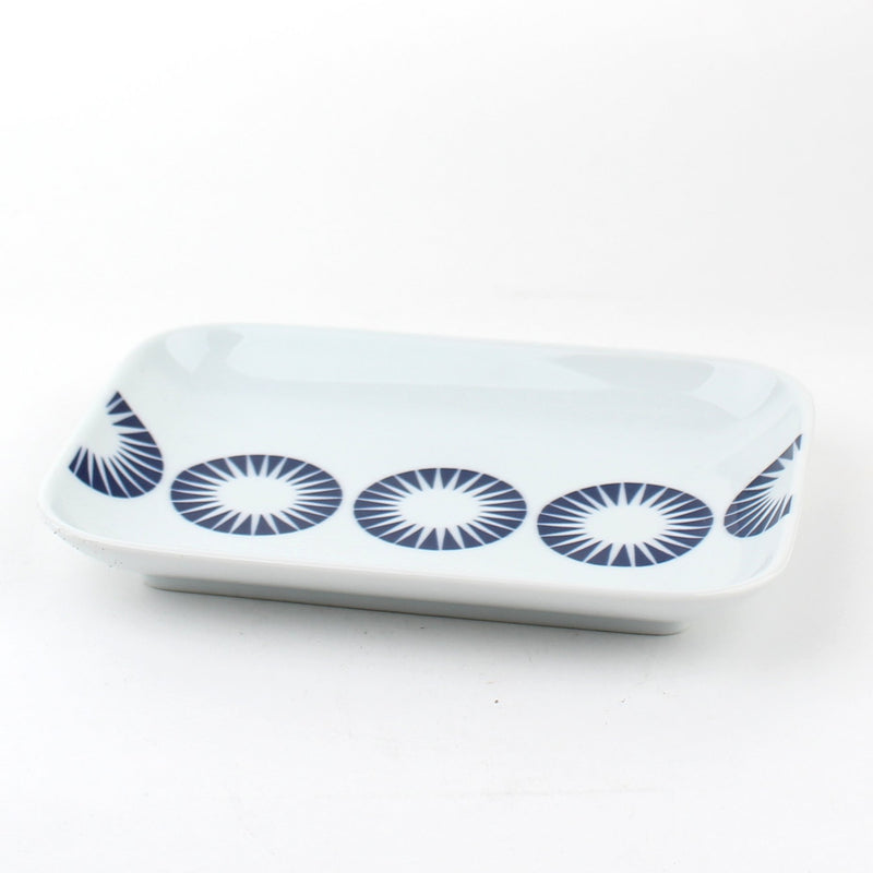 Round Crest 18.5 cm Ceramic Oblong Dish