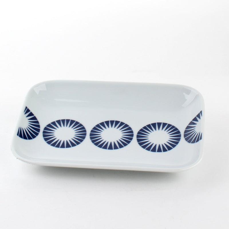 Round Crest 18.5 cm Ceramic Oblong Dish