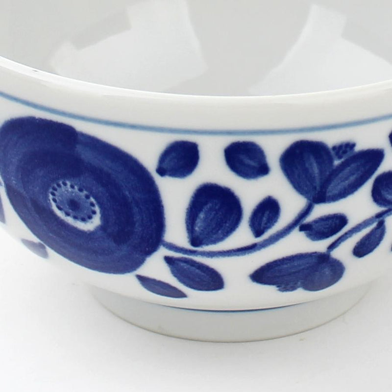 Indigo Flower 16 cm Ceramic Bowl