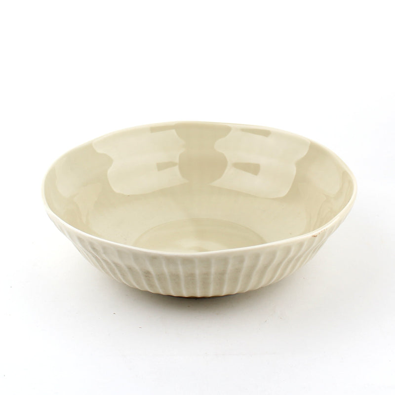 Shaved 21 cm Ceramic Bowl