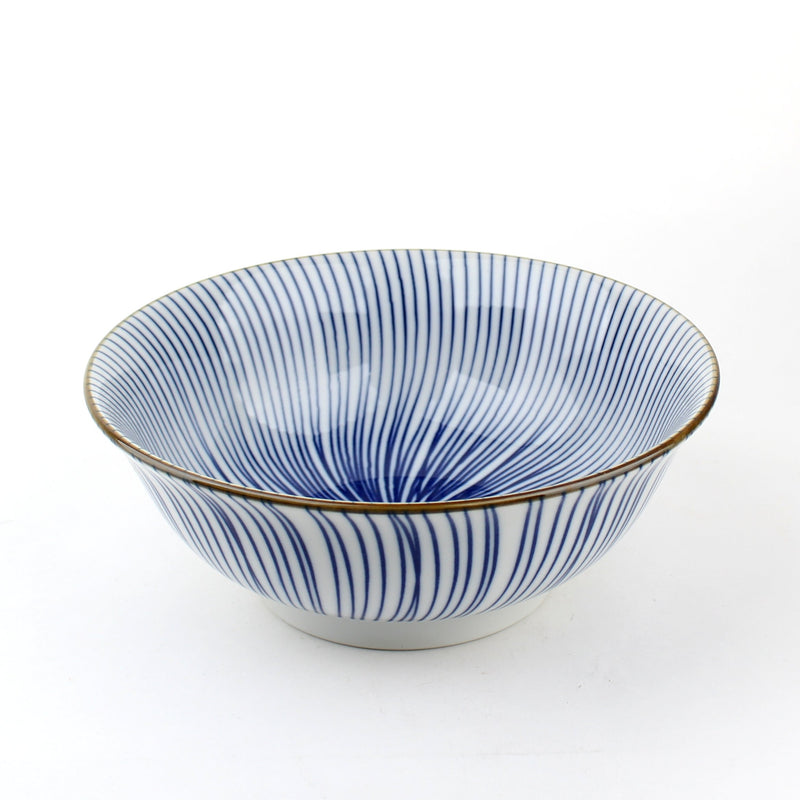 Tokusa-Ten Grass 20.5 cm Ceramic Ramen Bowl